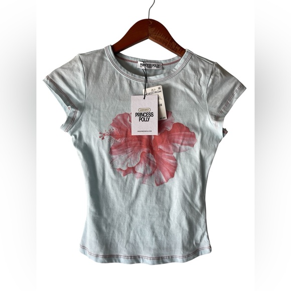 Princess Polly Owen's Hibiscus Baby Tee - Picture 3 of 8